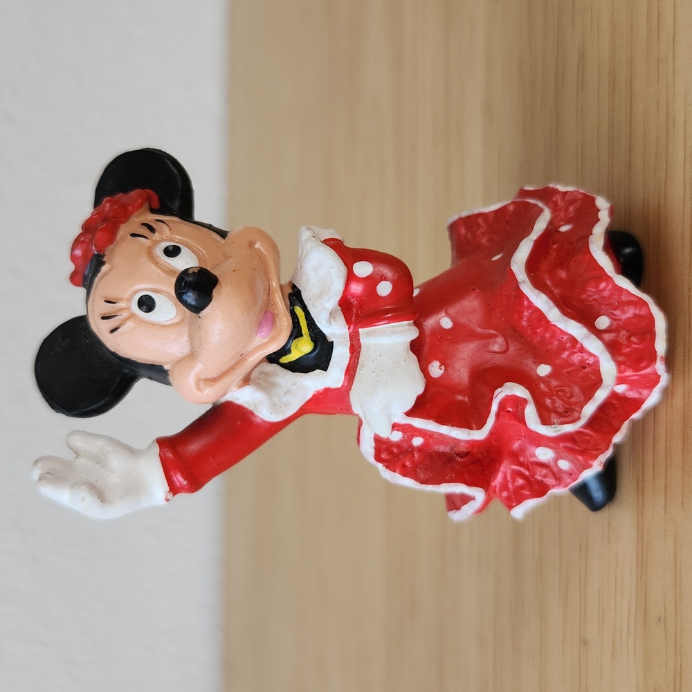 Vtg Bullyland Minnie & Mickey Mouse Spanish Matador & Flamenco Dancer Figurine - Picture 4 of 9
